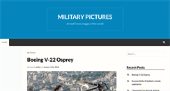 Desktop Screenshot of militarypictures.info